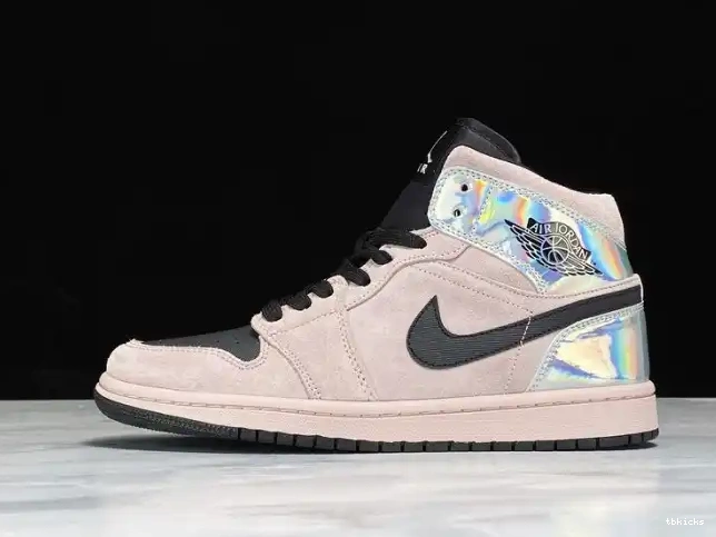 Cheap TB Mid Powder Iridescent Air (W) BQ6472-602 1 Dirty Jordan 0616